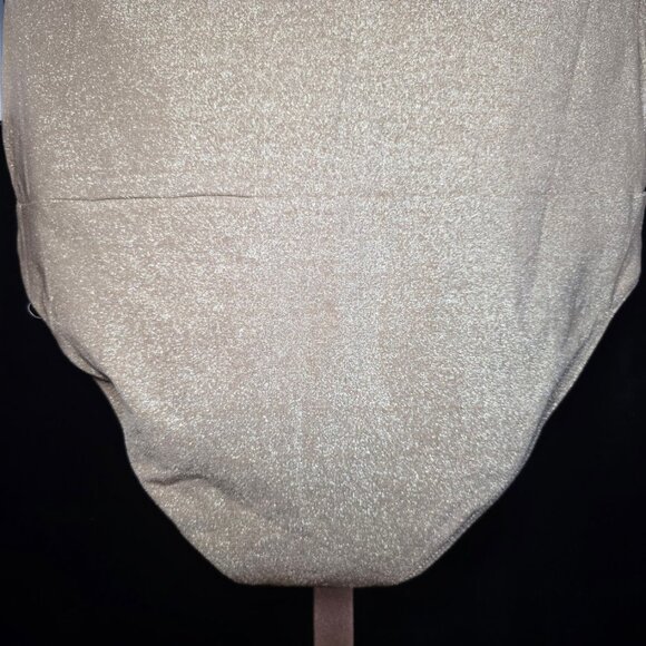 NWT GOLDSIGN Hilda Bodysuit in Gold Lurex M - Picture 8 of 15